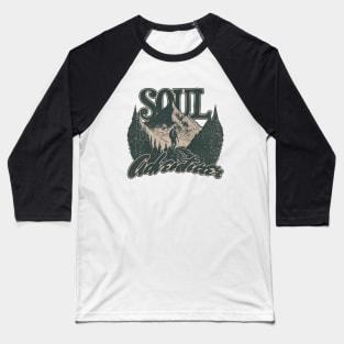 Vintage Retro Soul Adventurer Baseball T-Shirt